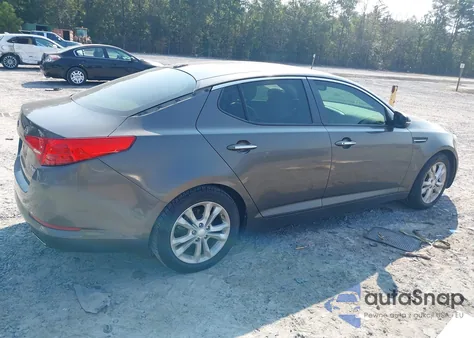 2012 Kia Optima Ex из США, поврежденный, VIN 5XXGN4A74CG030477